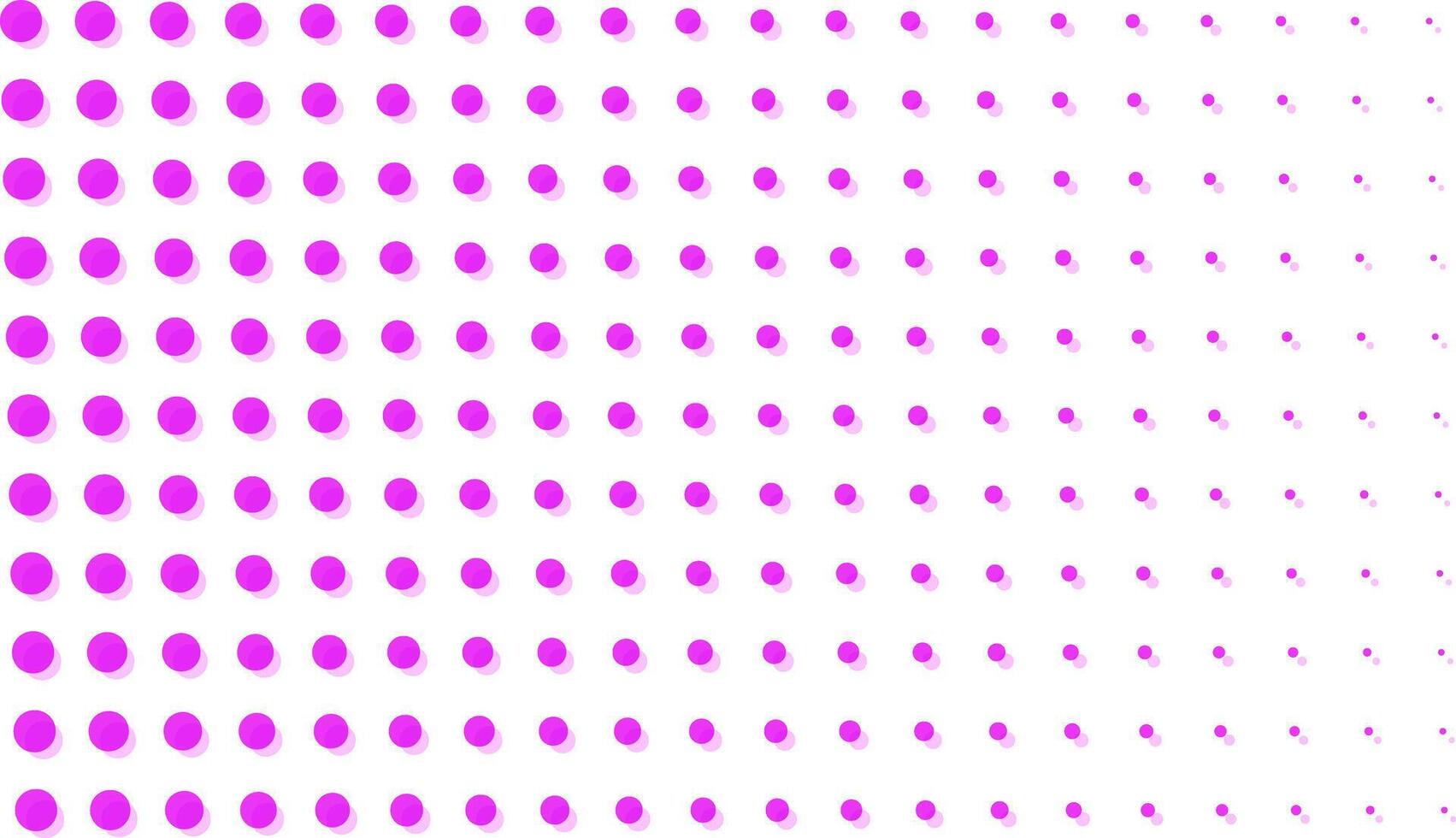Pink Shaded Color Halftone Pattern Background Overlay vector