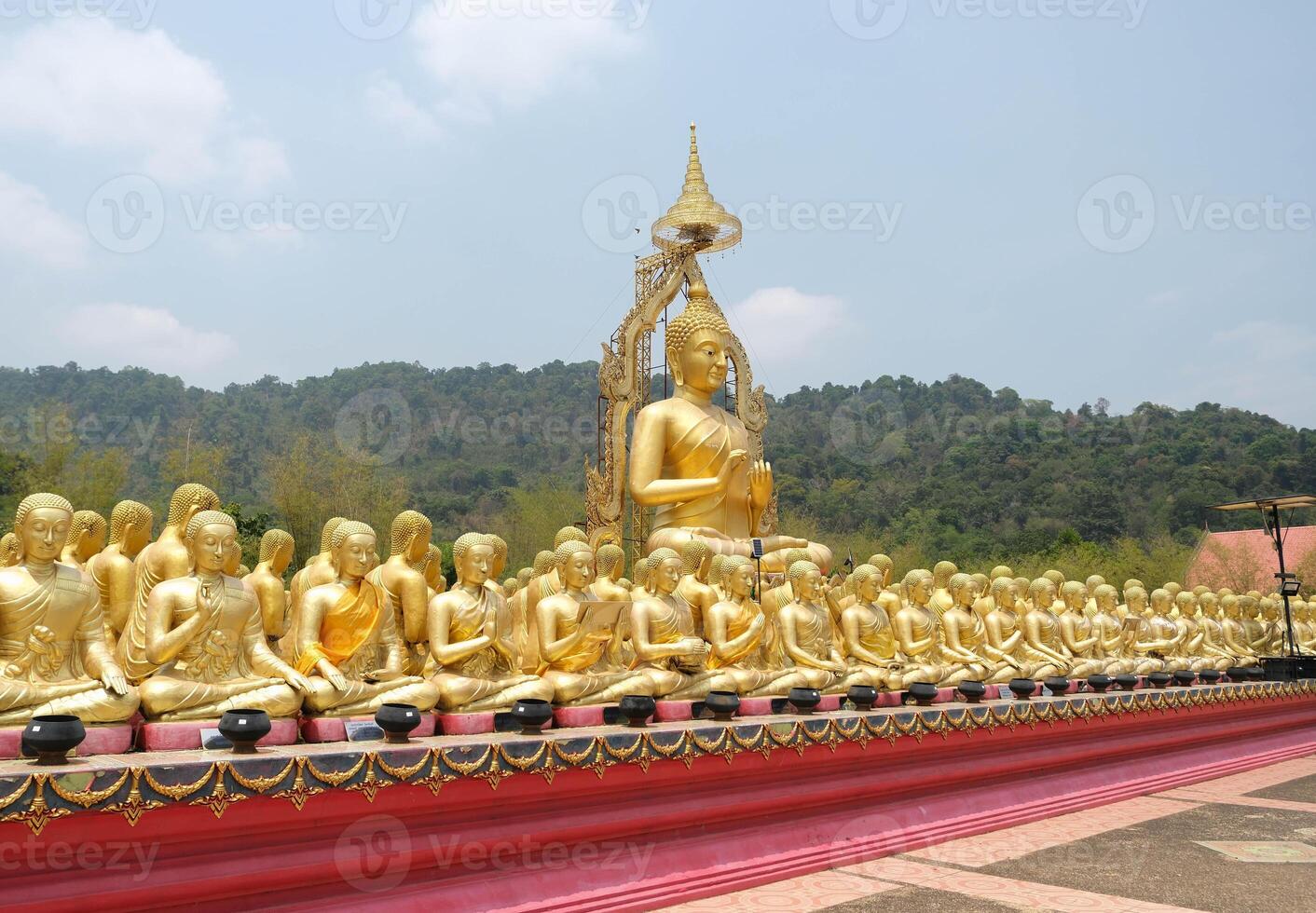 Phuttha Utthayan Makha Bucha Anusorn, Buddhism Memorial Park, Nakhon Nayok, Thailand. photo