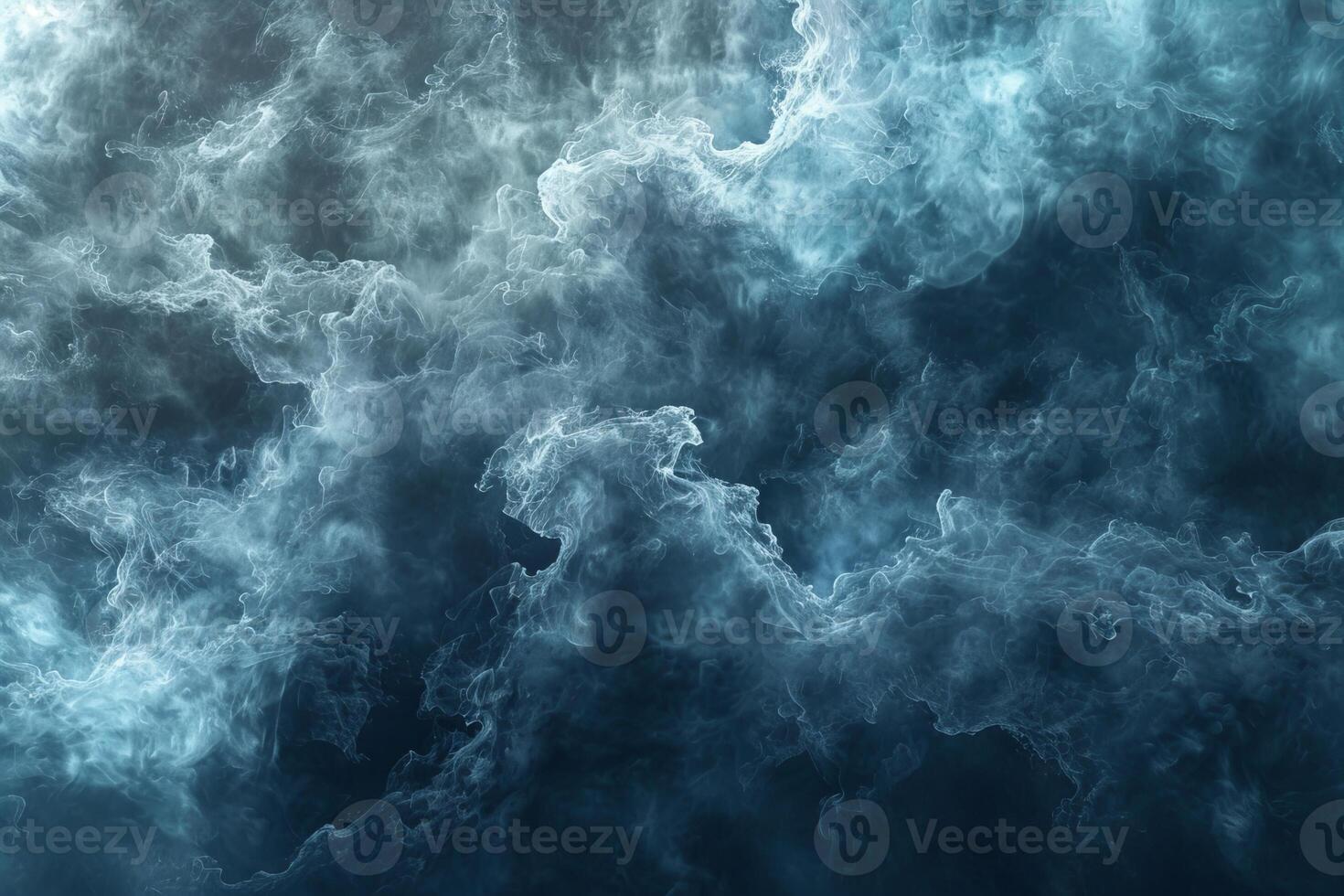 Ethereal Navy Dust Storm Effect Creating Dramatic Atmosphere photo