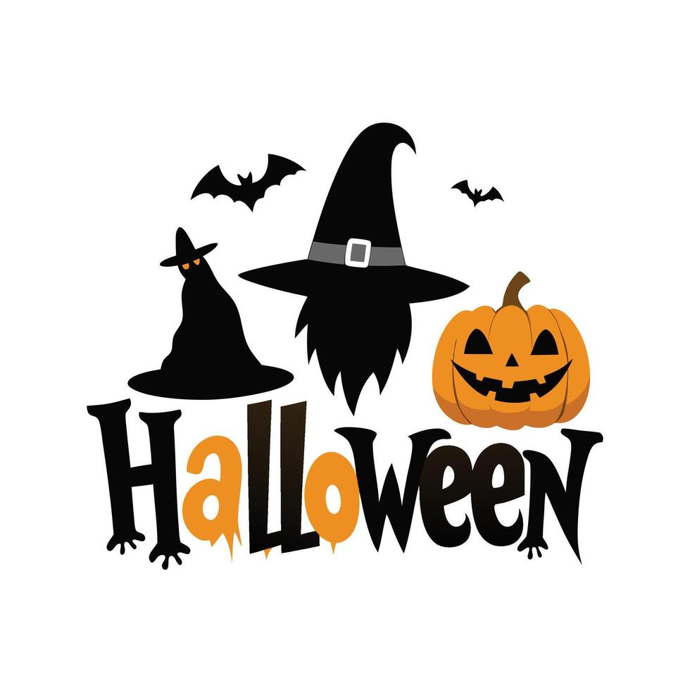 31 October Halloween Night with Isolated Haunted House and Bat Silhouette vector