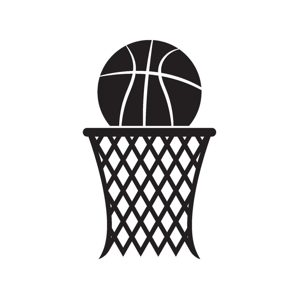 Basketball icon design template vector
