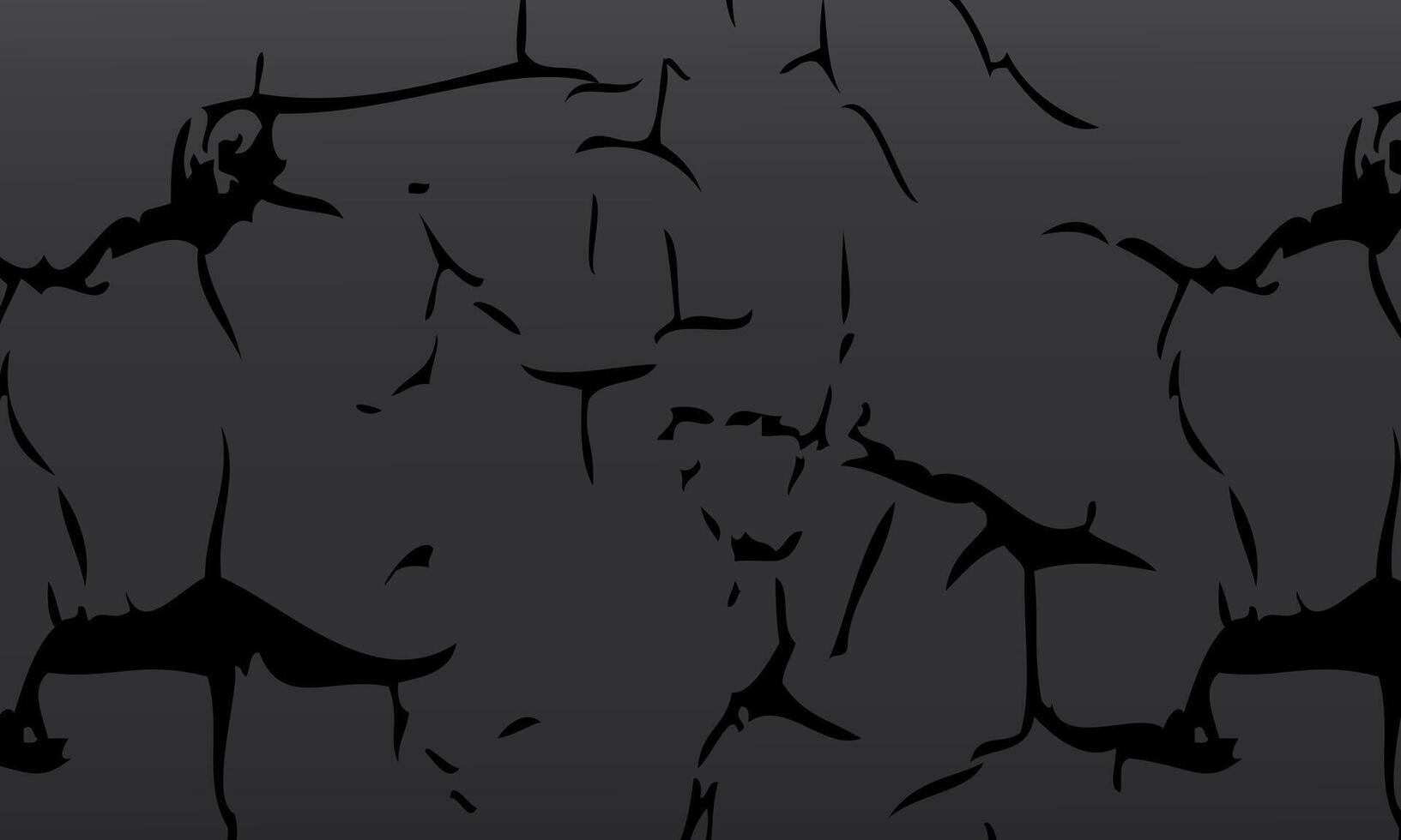 Distressed overlay texture of cracked concrete, stone or asphalt. grunge background. break. vector