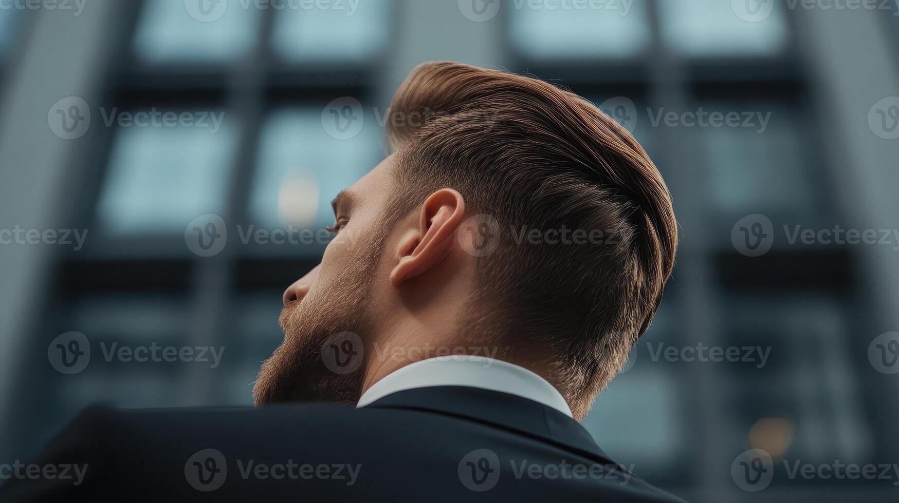 Visionary Entrepreneur Contemplating Growth Strategies for the Future photo