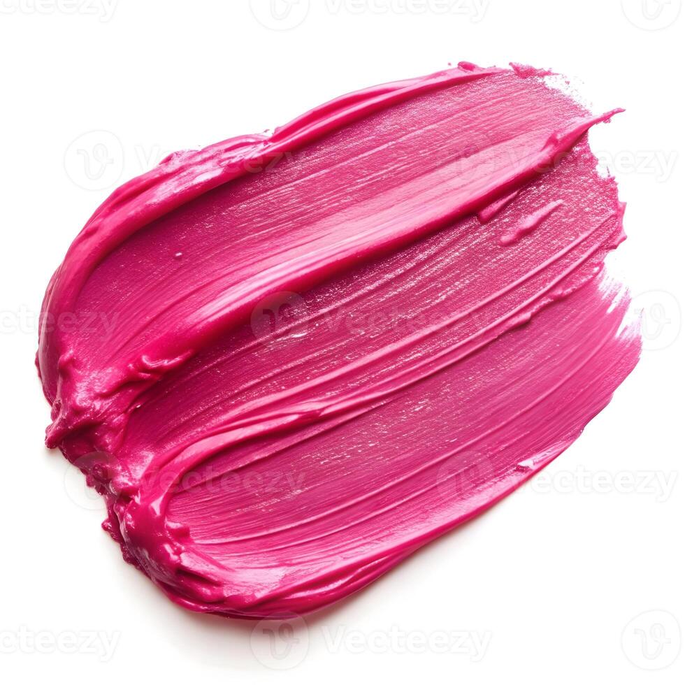 pink lipstick strokes photo