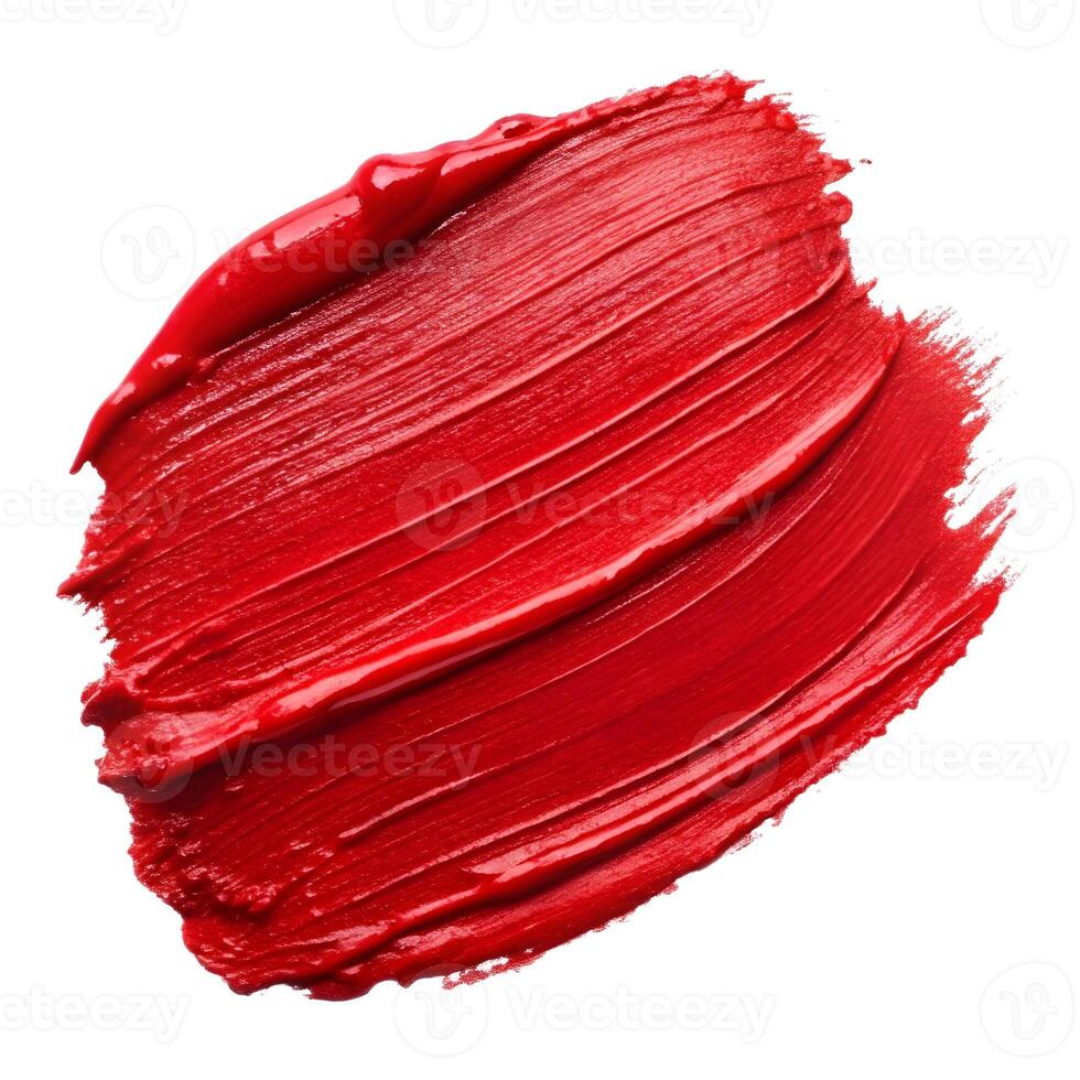 red lipstick strokes photo