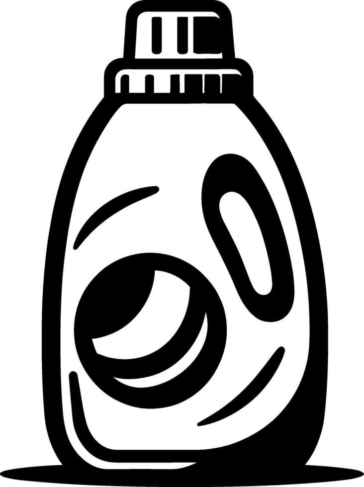 Laundry Detergent Bottle vector