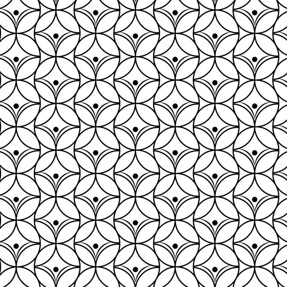 Seamless pattern with fine lines. Patterns, backgrounds and wallpapers for your design. Textile ornament. vector