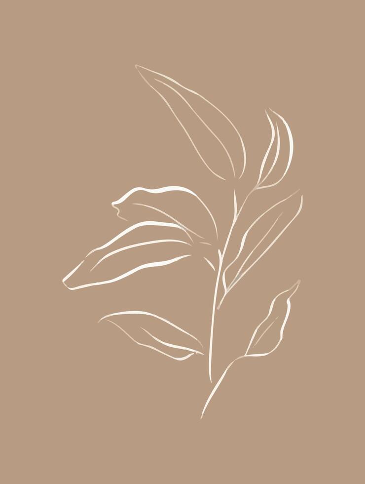 floral botanical background vector