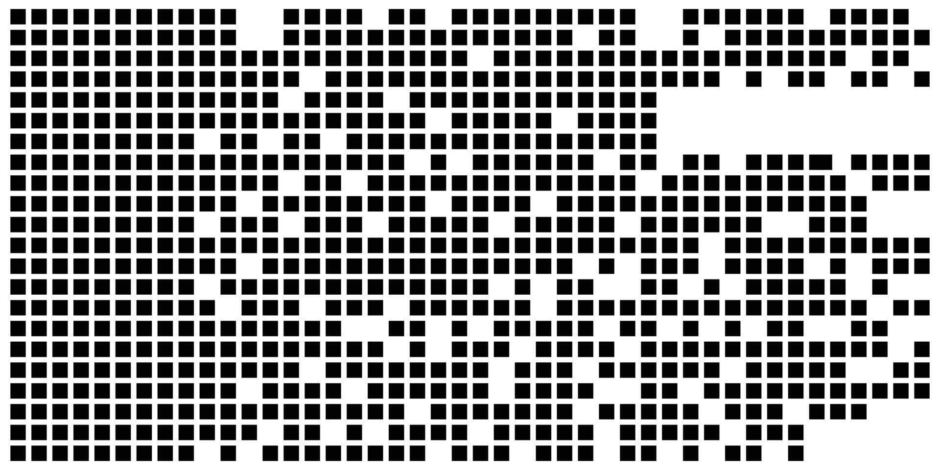 Pixel disintegration backgound design vector
