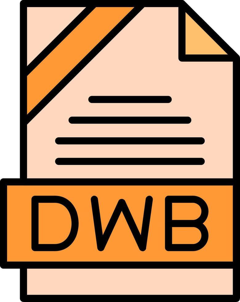 DWB Icon Design vector
