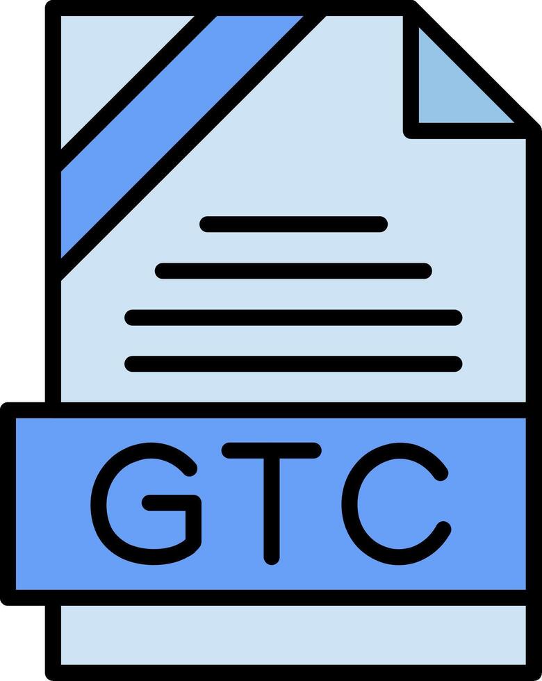 GTC Icon Design vector