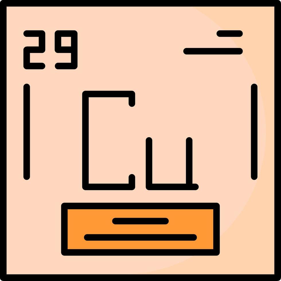 Copper Icon Design vector