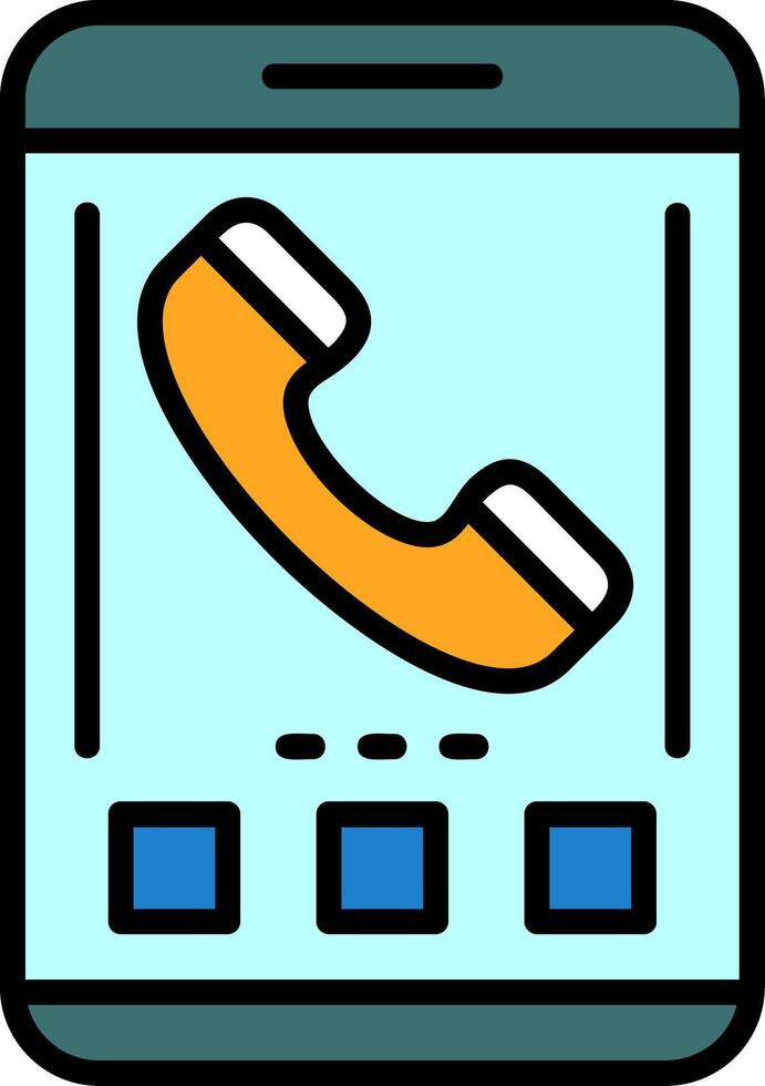 Phone Icon Design Symbol vector