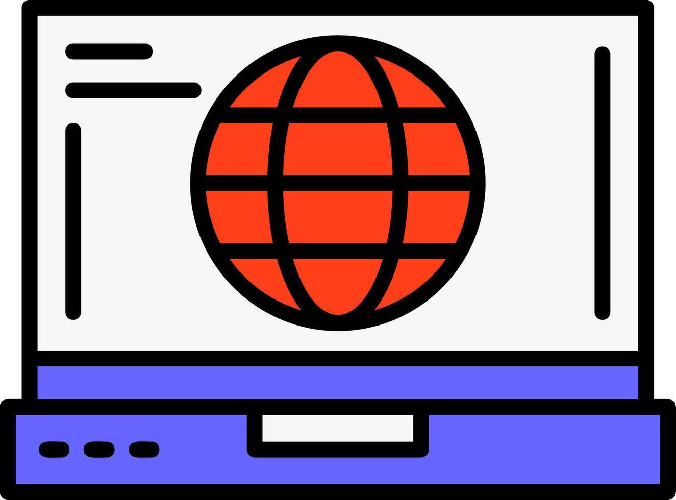 Globe Icon Design vector