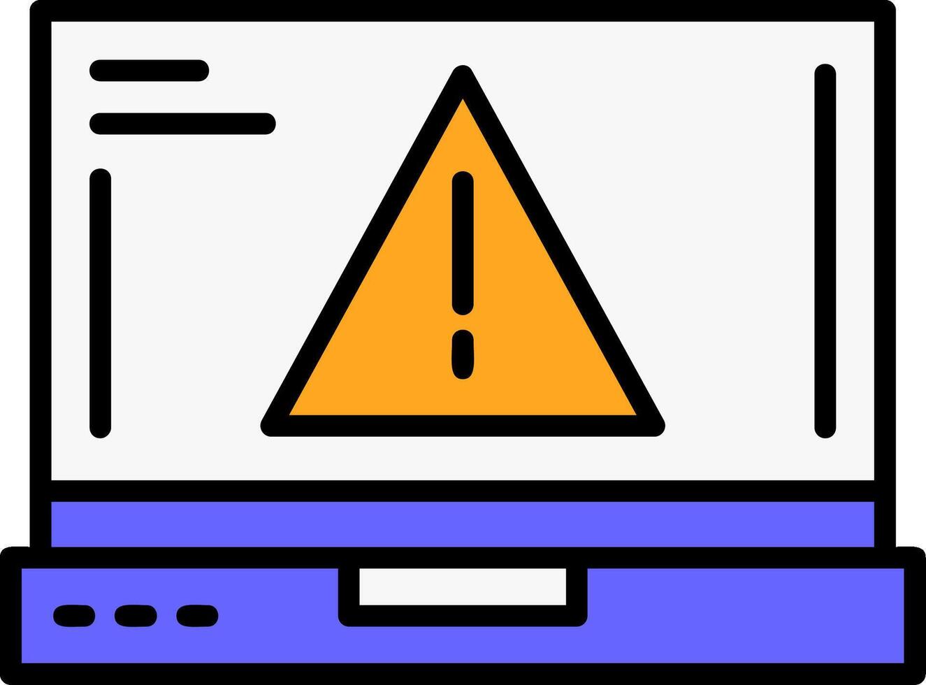 Error Icon Design vector