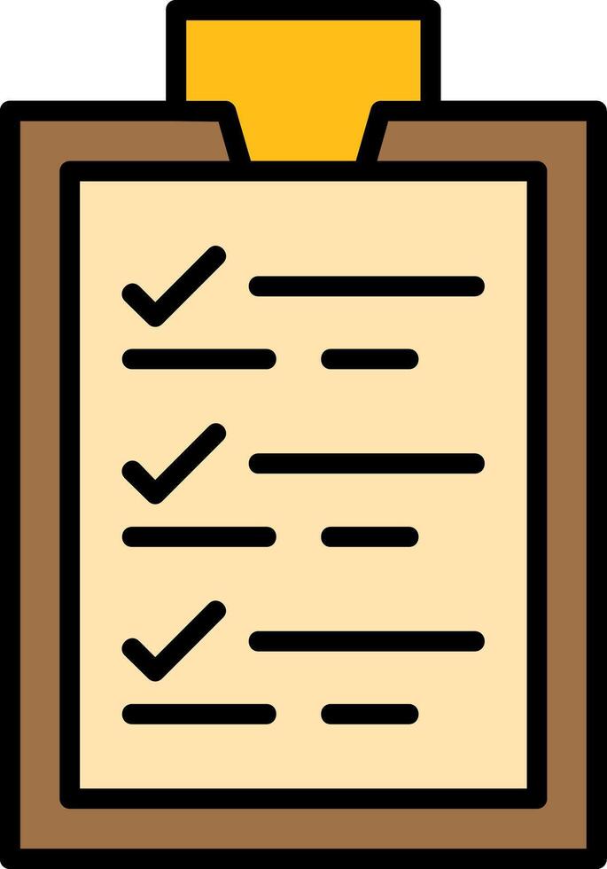 Checklist Icon Design vector
