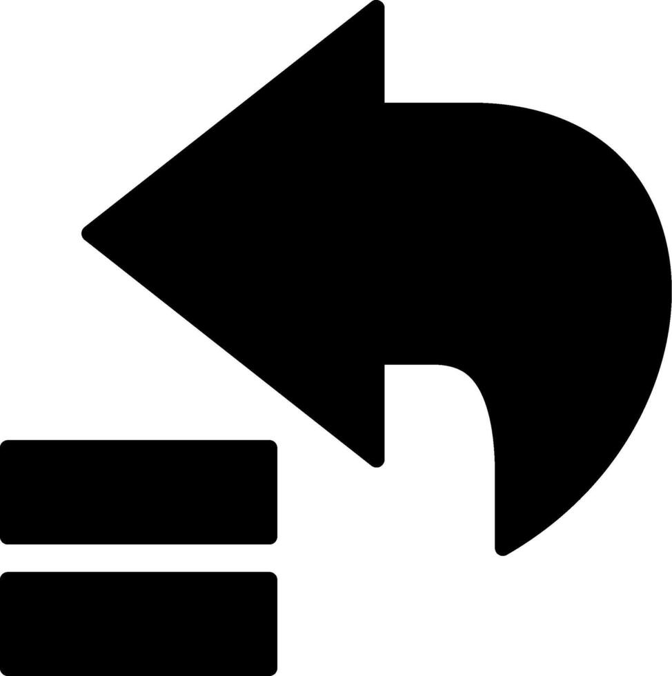 Backward Icon Design vector