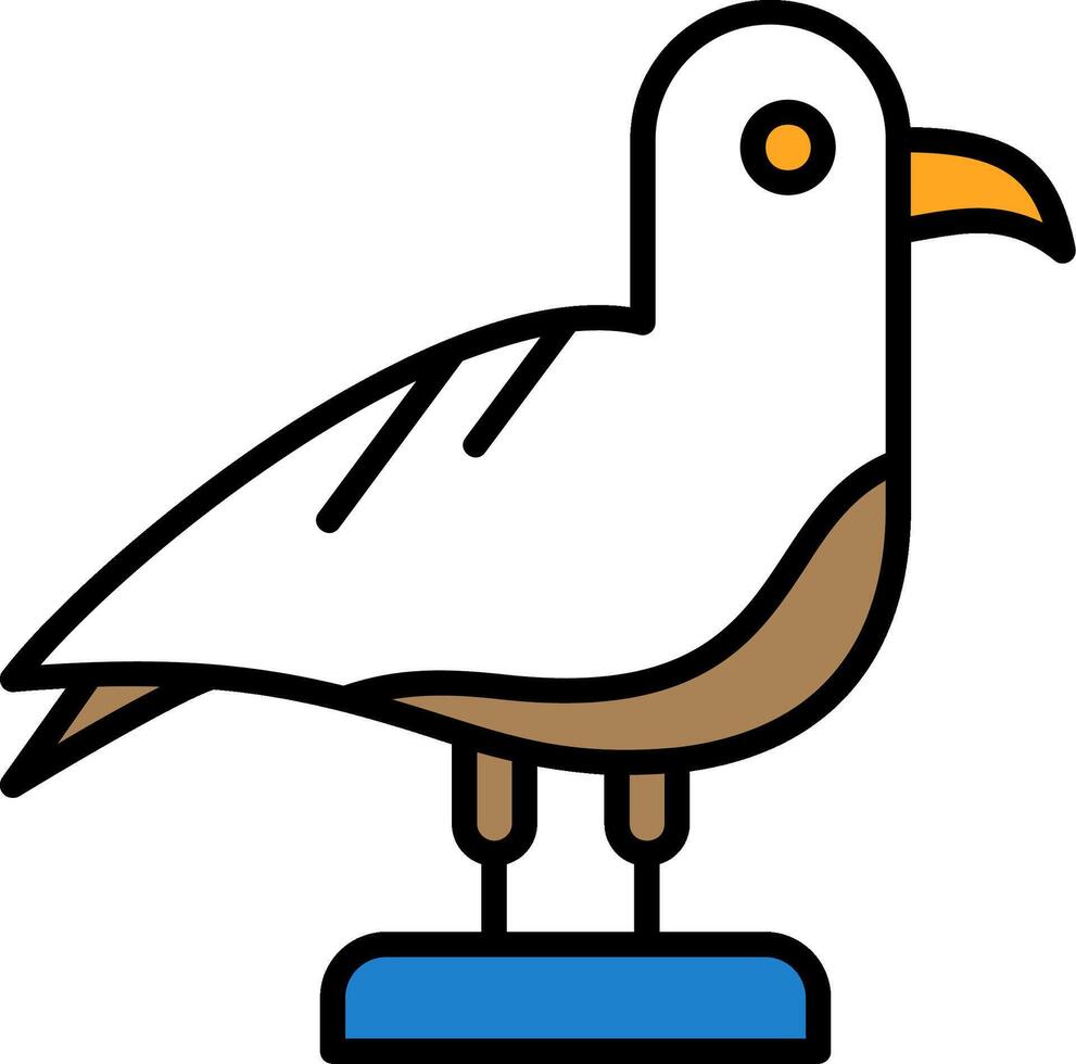 Seagull Icon Design Symbol vector