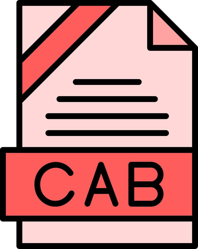 CAB Icon Design vector