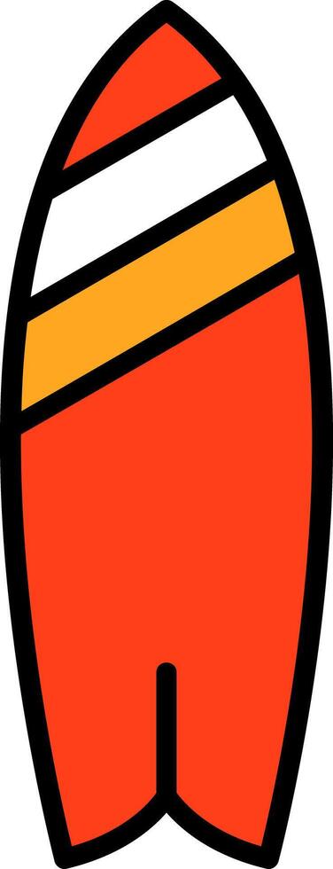 Surfboard Icon Design Symbol vector