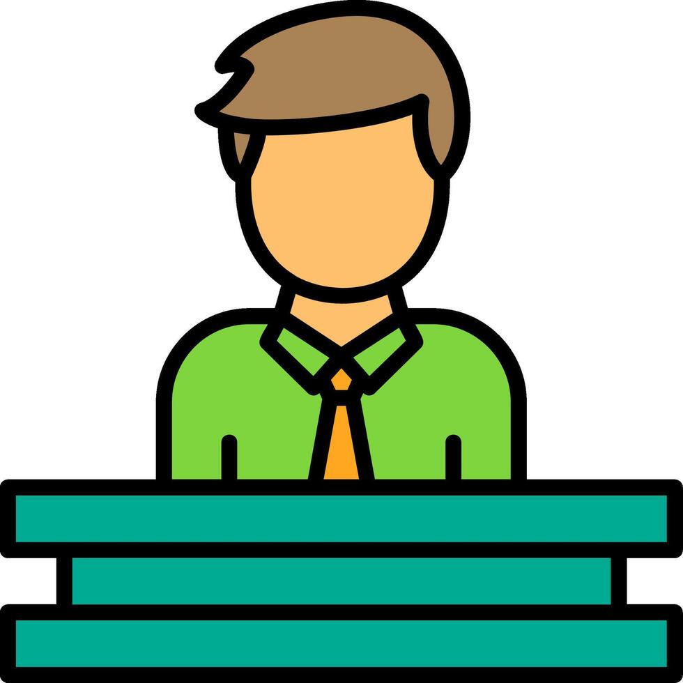 Bank teller Icon Design Symbol vector
