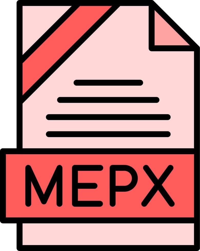 MEPX Icon Design vector