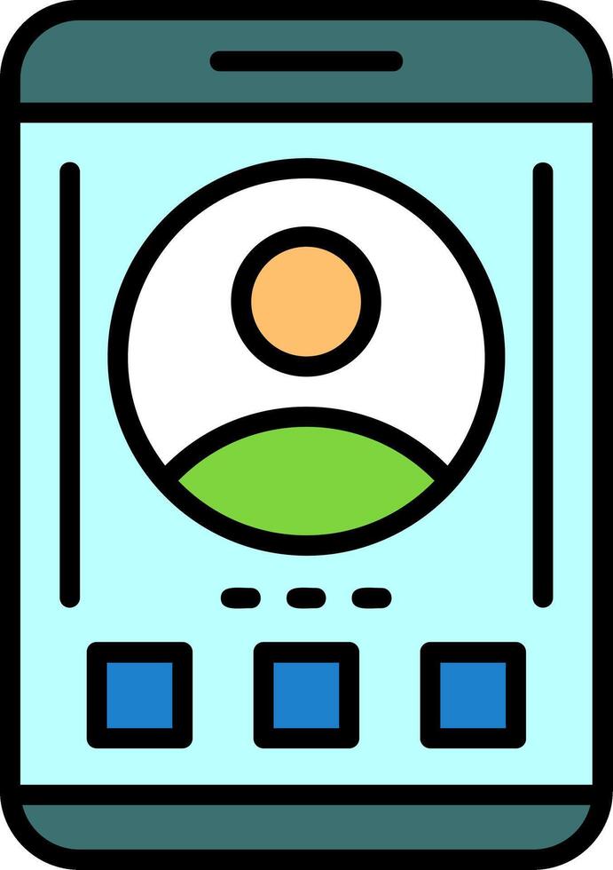 Profile Icon Design Symbol vector