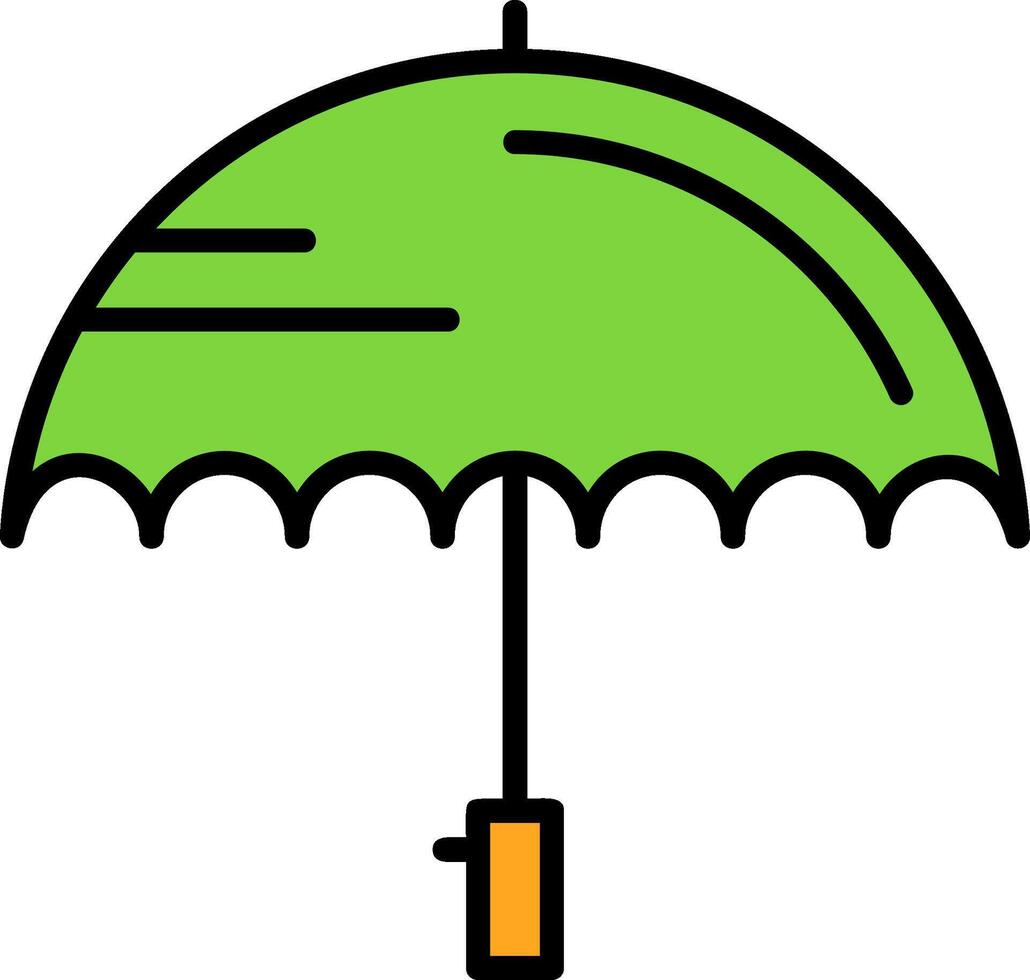 Umbrella Icon Design vector