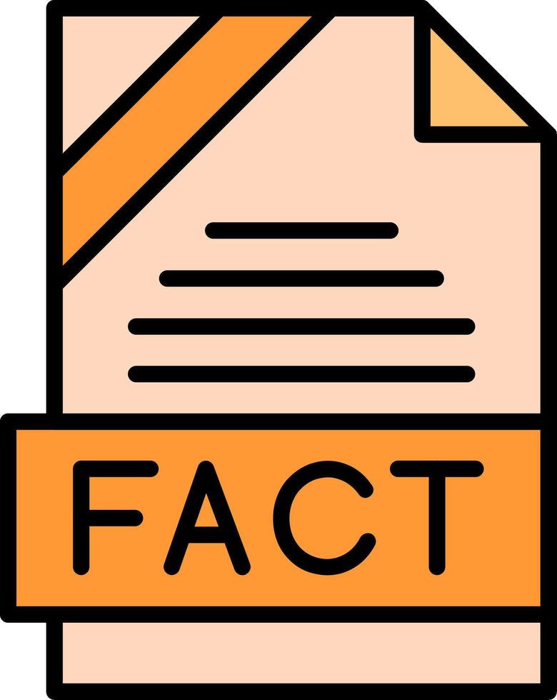 FACT Icon Design vector
