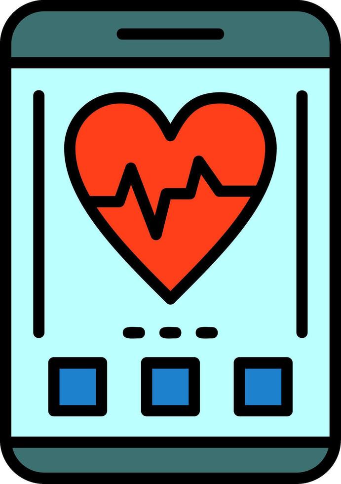 Heartbeat Icon Design Symbol vector