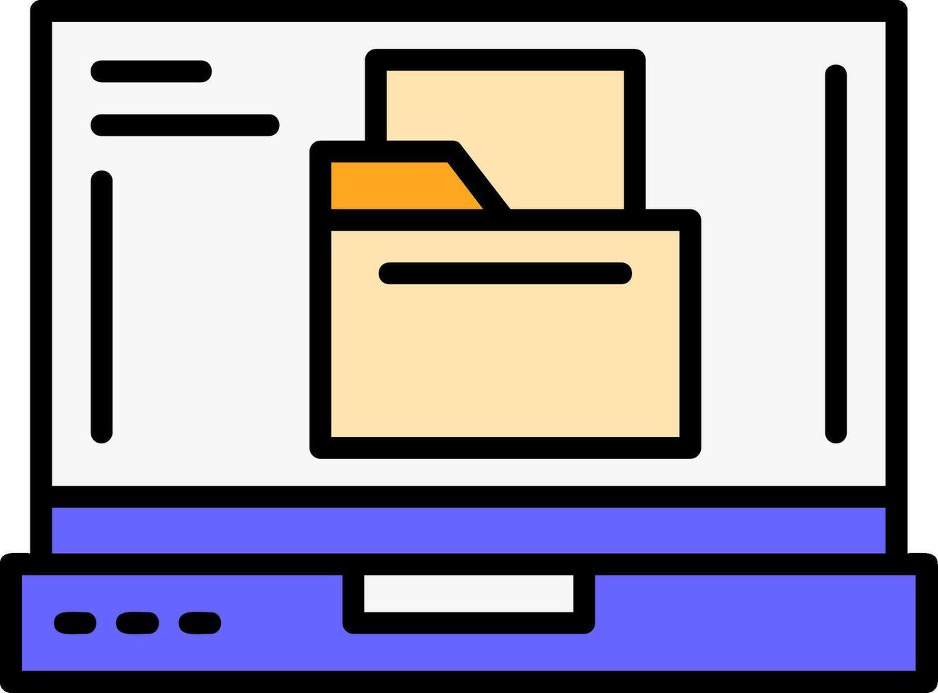 Folder Icon Design vector