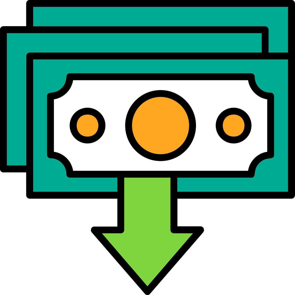 Bankruptcy Icon Design Symbol vector