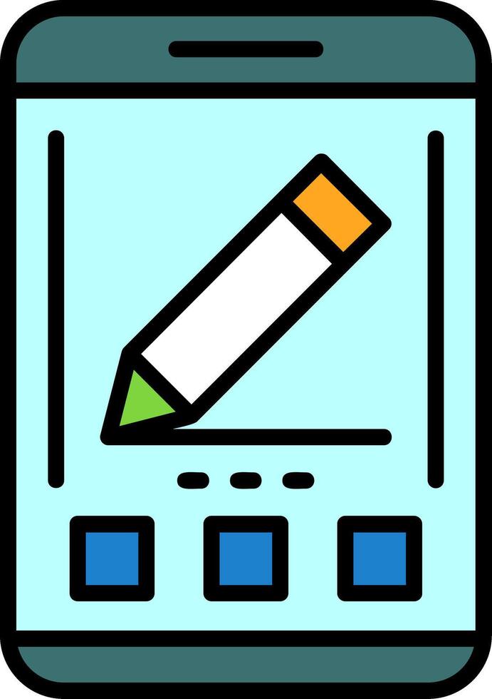 Edit Icon Design Symbol vector