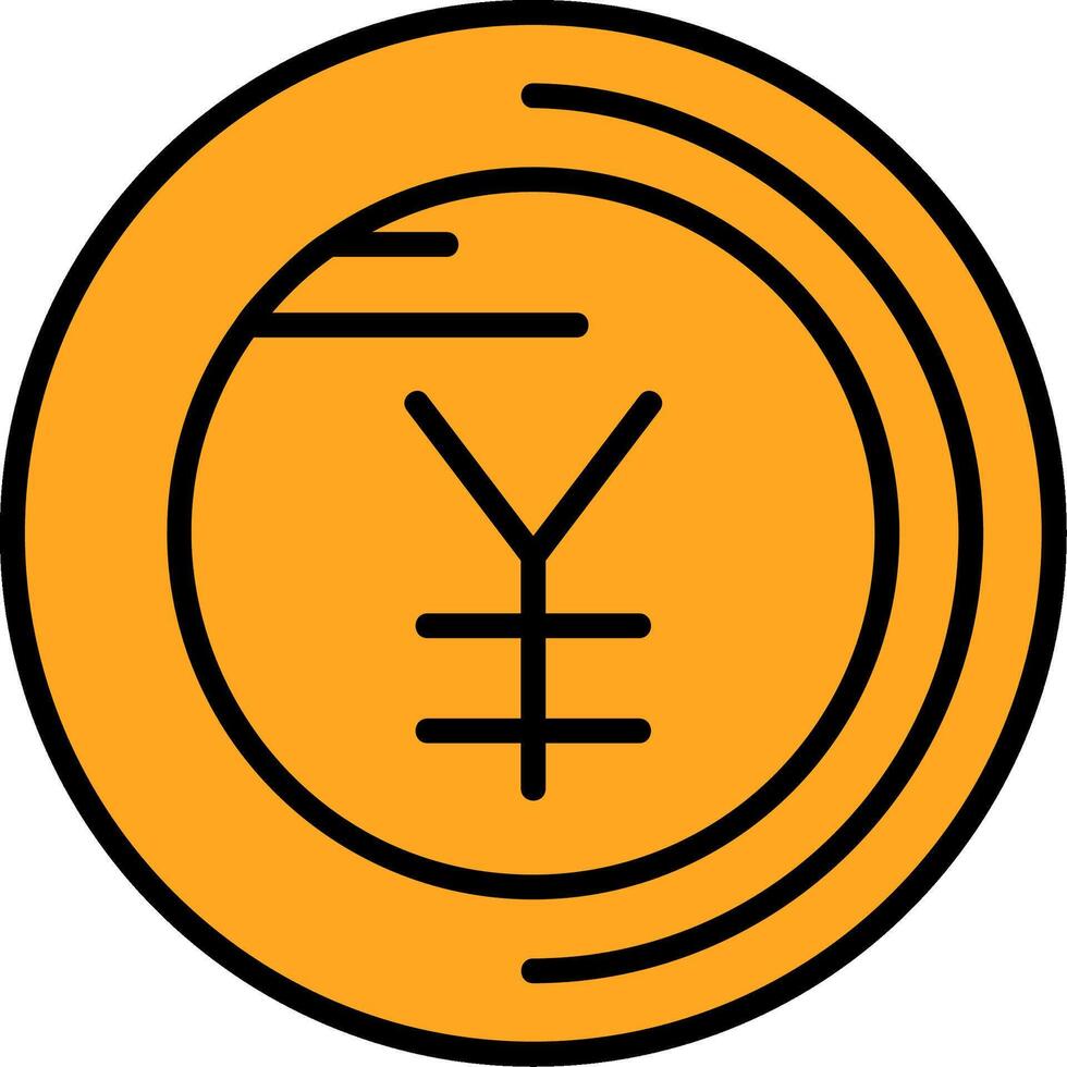 Yen sign Icon Design vector
