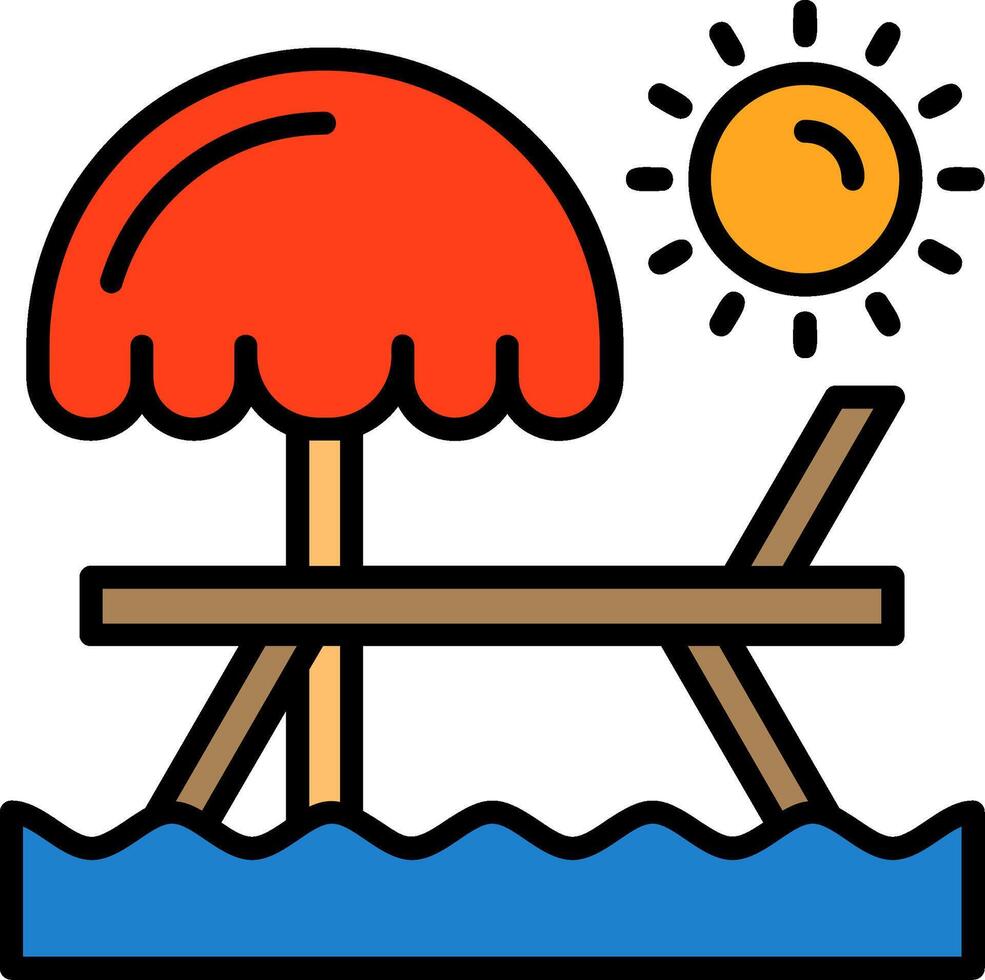 Seashore Icon Design Symbol vector