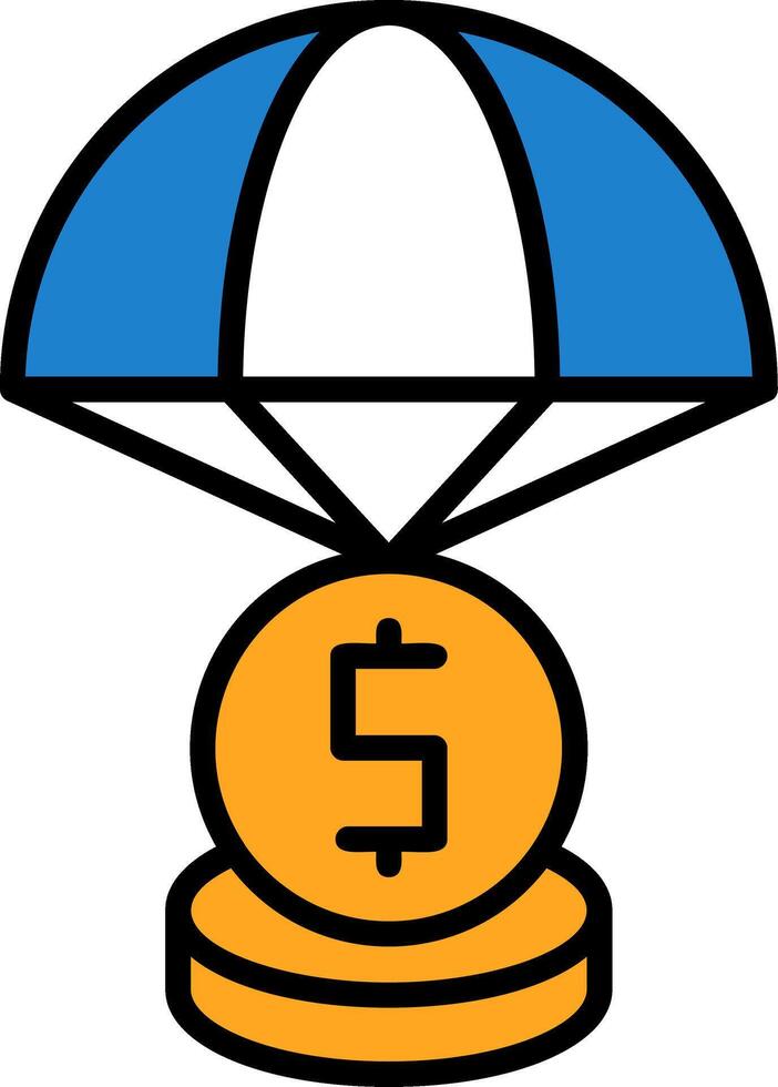 Bailout Icon Design Symbol vector