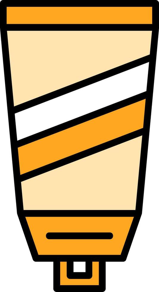 Sunscreen Icon Design Symbol vector