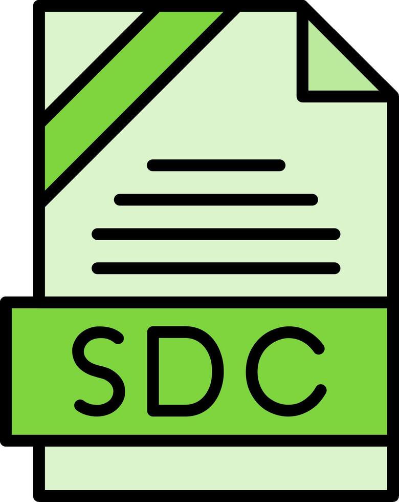 SDC Icon Design vector