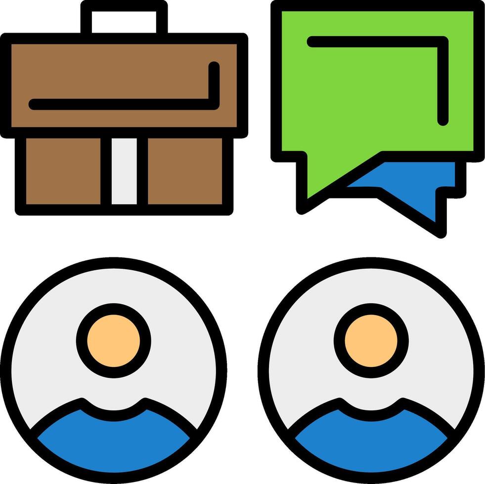 Meeting Icon Design vector