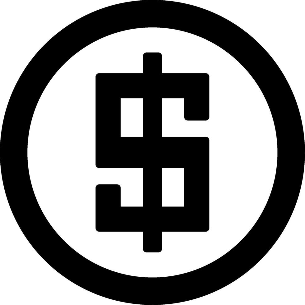 Dollar Sign Icon Design vector