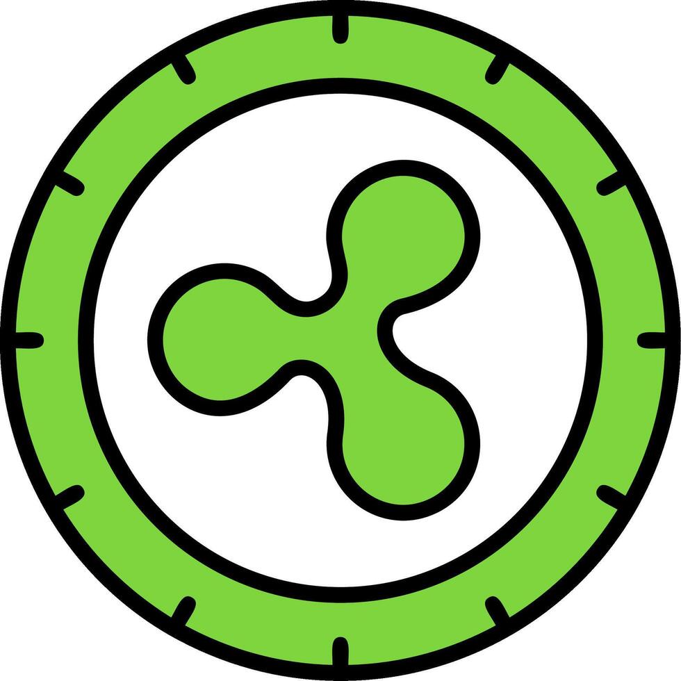 Ripple Icon Design Symbol vector