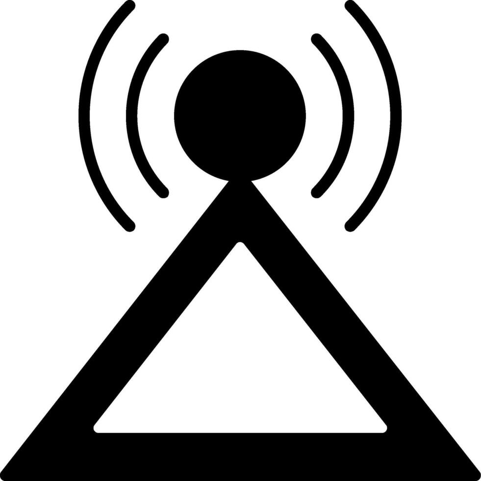 Brodcast Icon Design vector