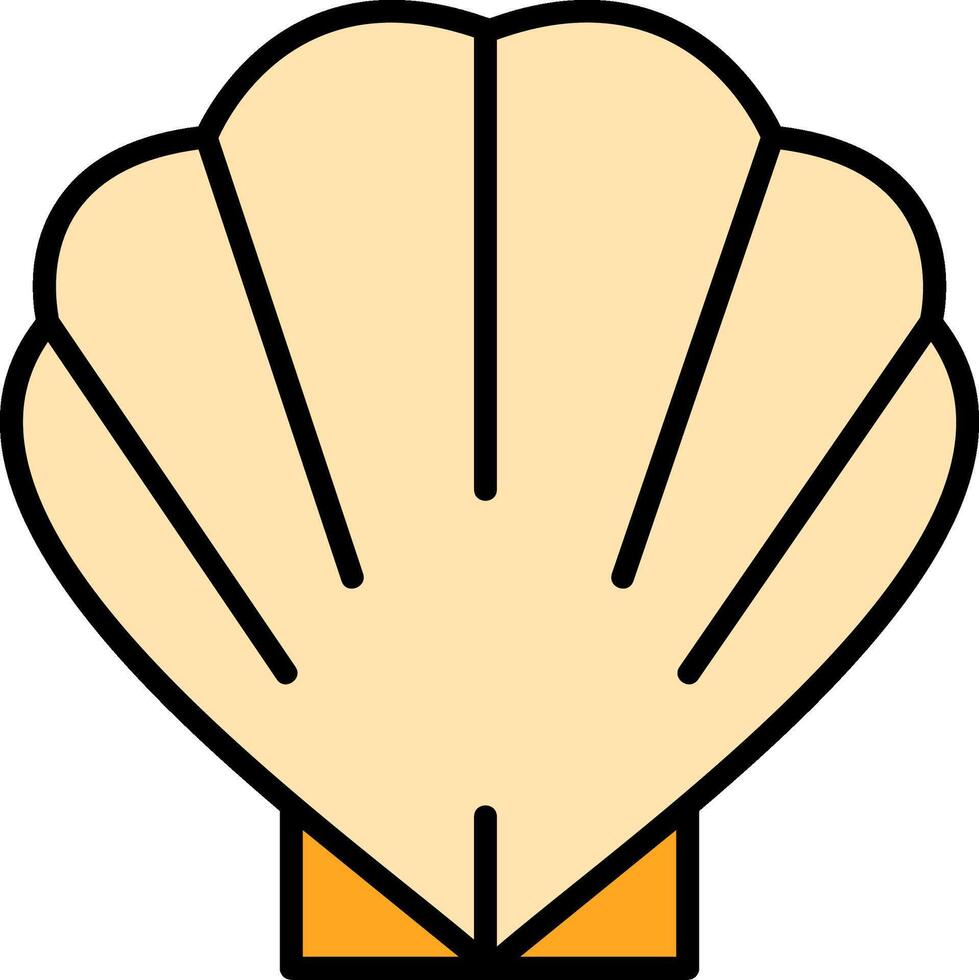 Seashell Icon Design Symbol vector