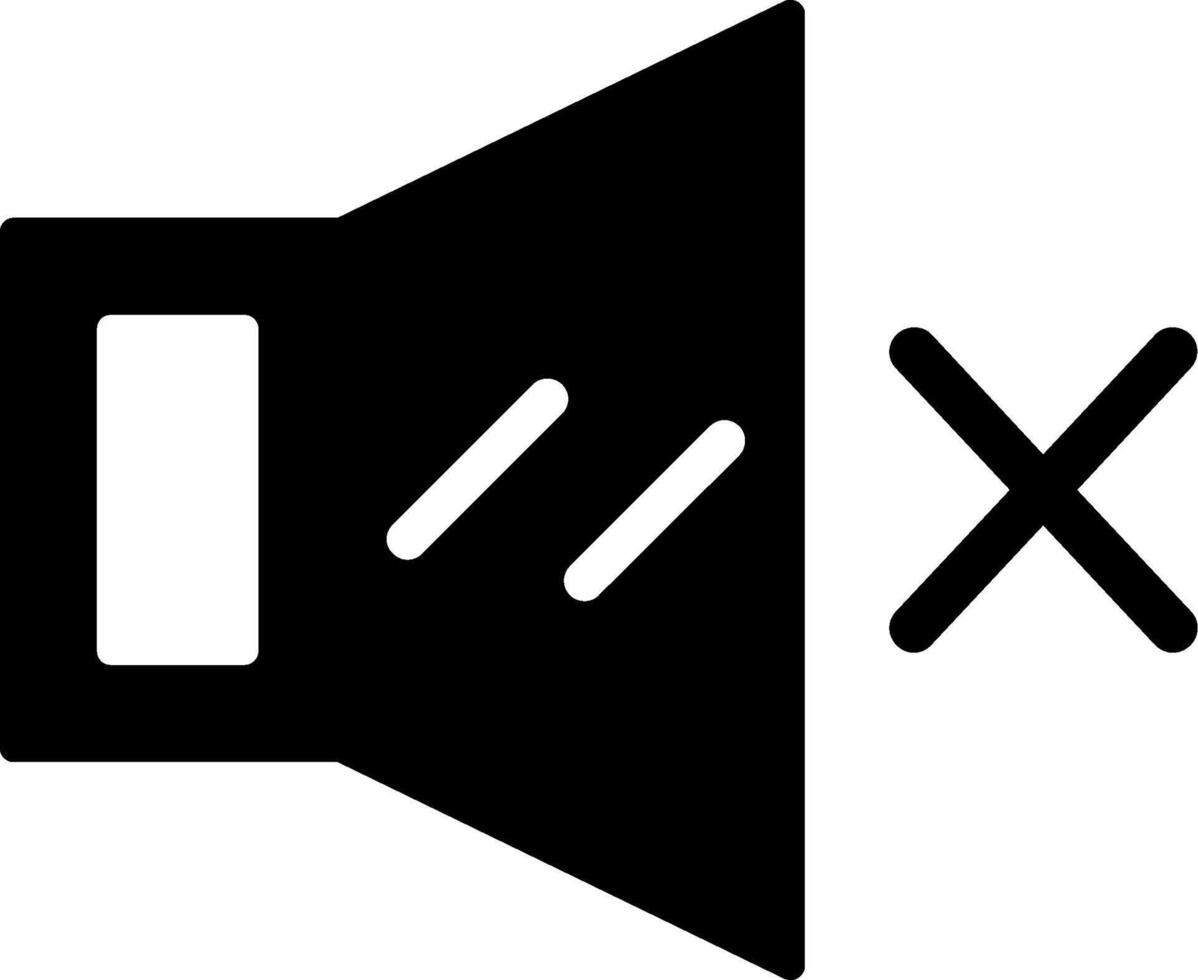 Mute Icon Design vector