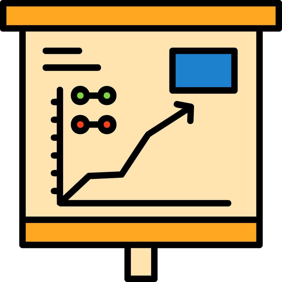 Upward Trend in Graph Icon Design Symbol vector