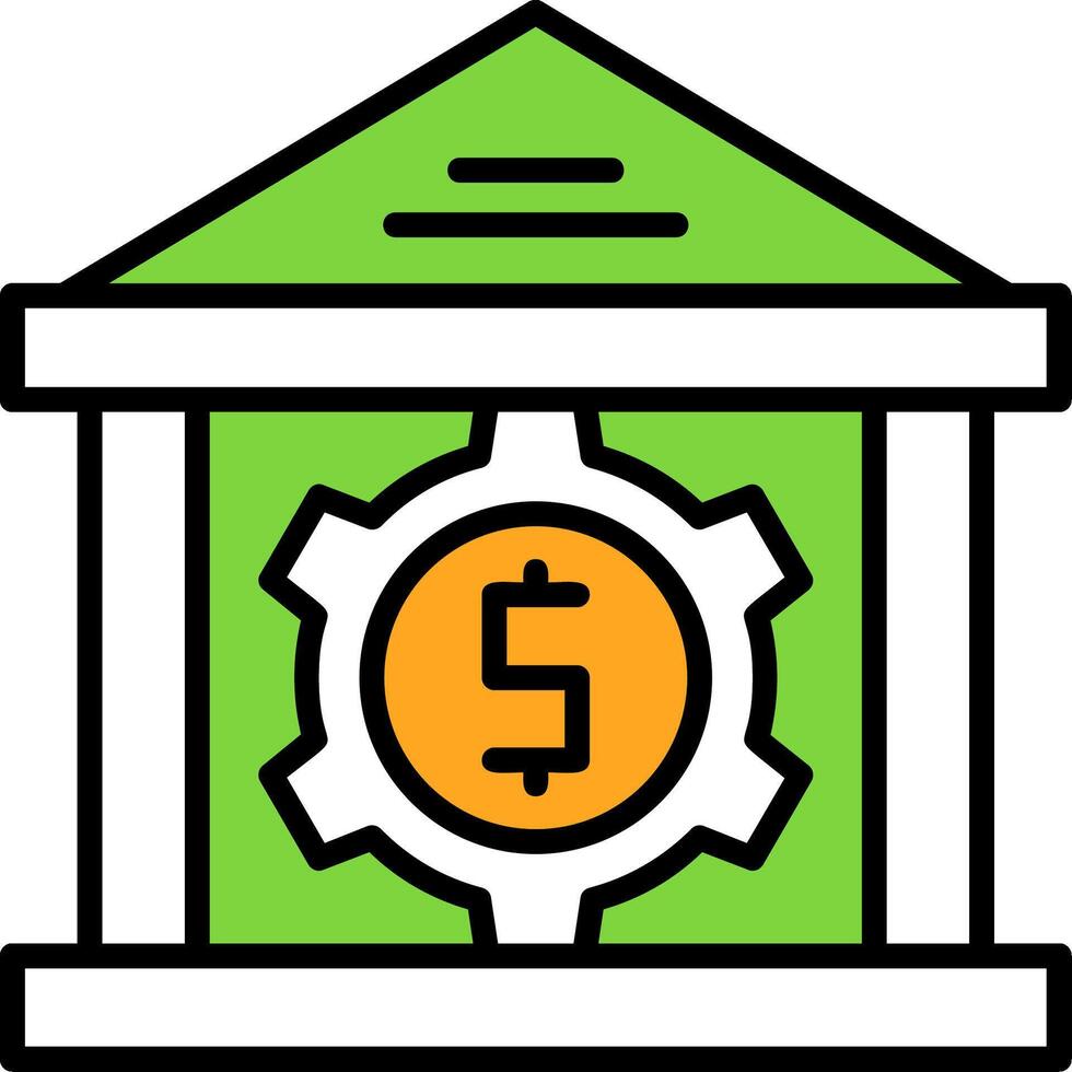 Monetary policy Icon Design Symbol vector