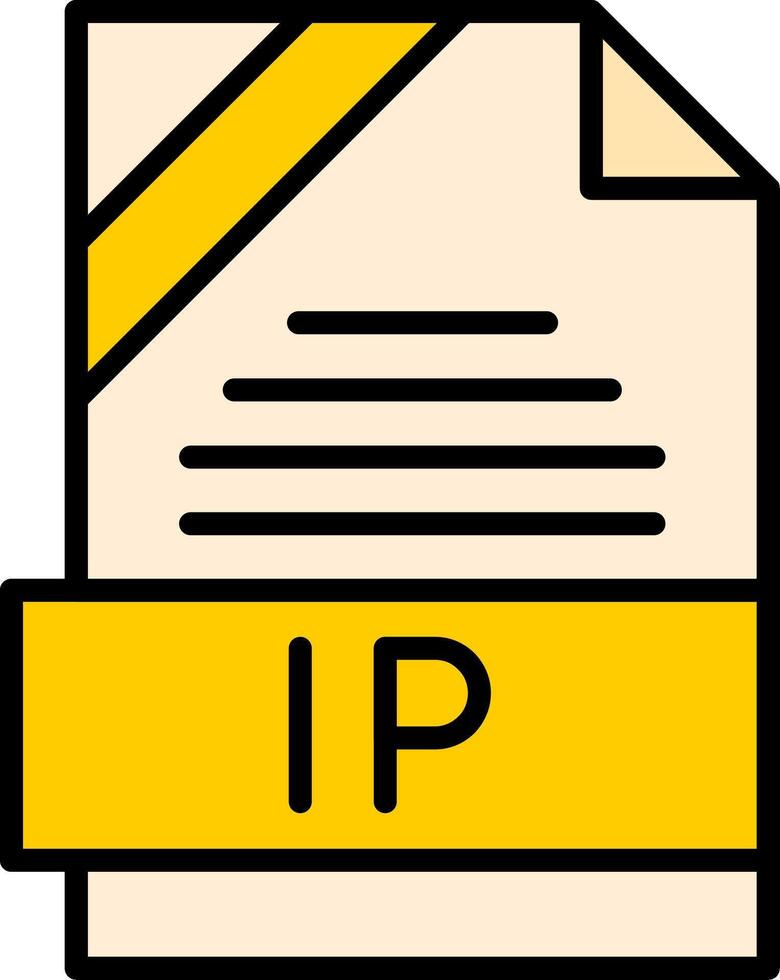 IP Icon Design vector