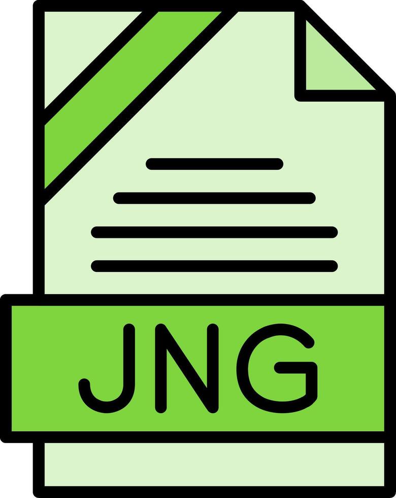 JNG Icon Design vector