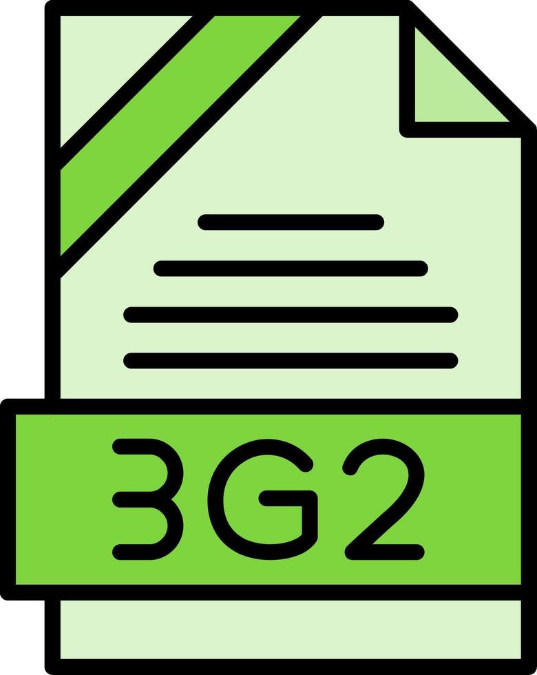 3G2 Icon Design vector