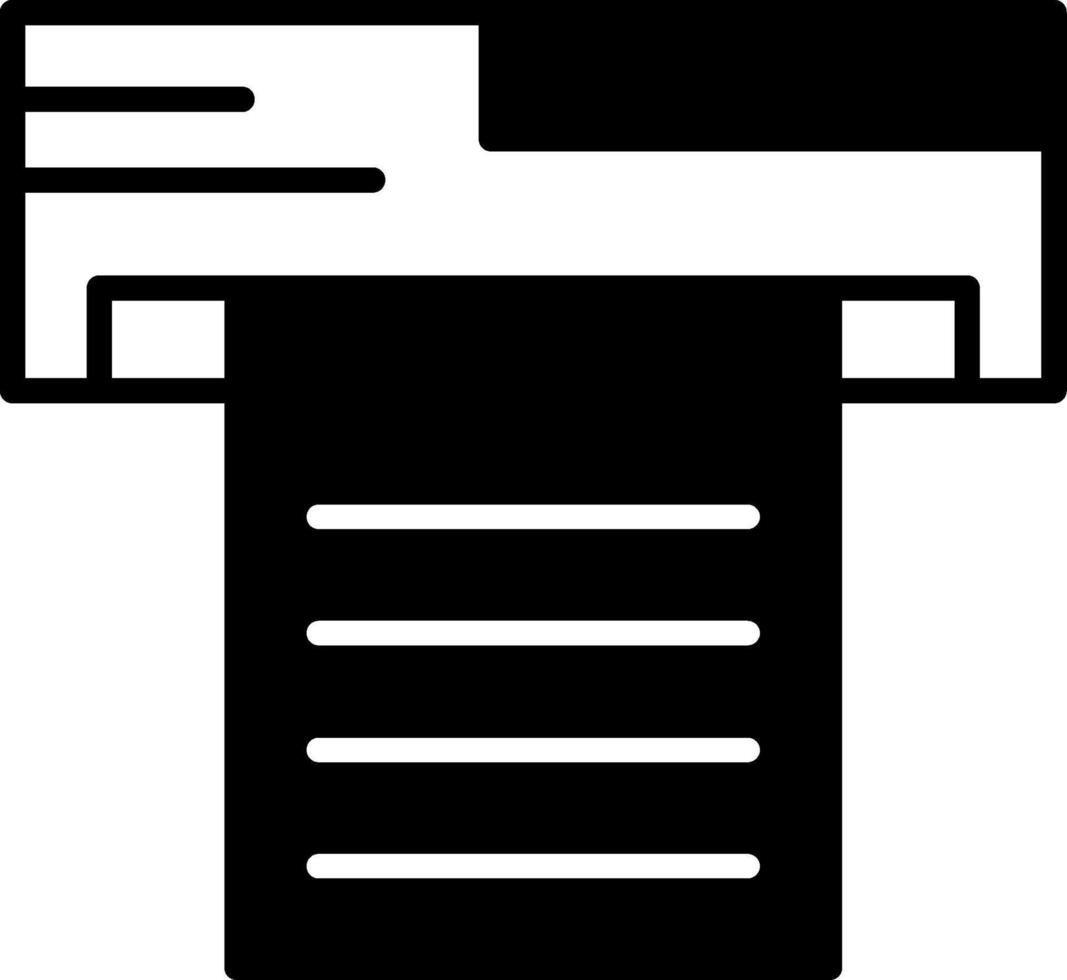 Print Icon Design vector